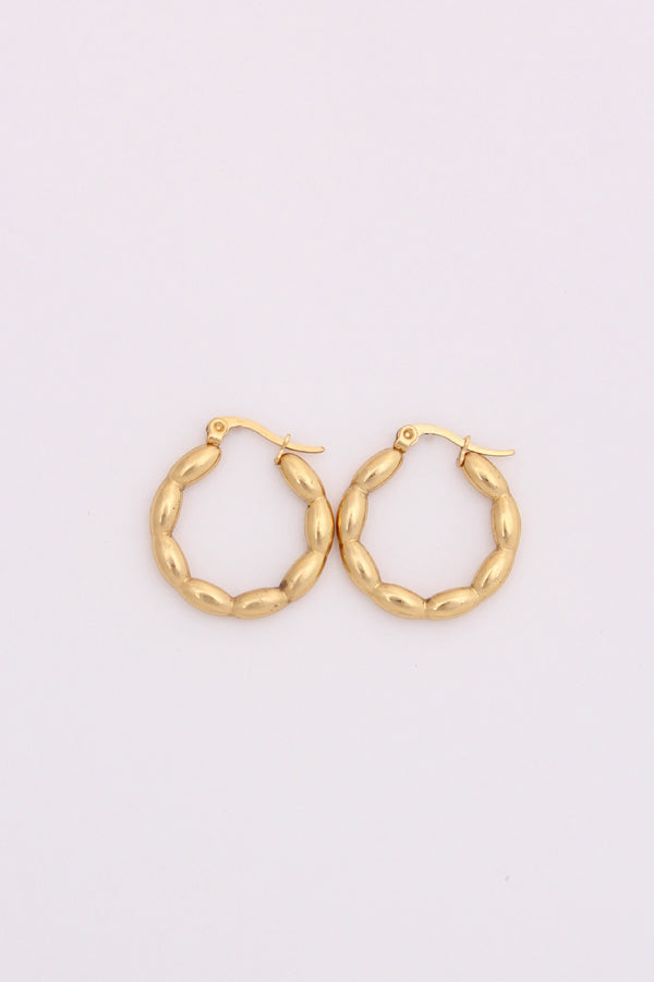 Charming Bubble Hoops For Women (ESHP040)