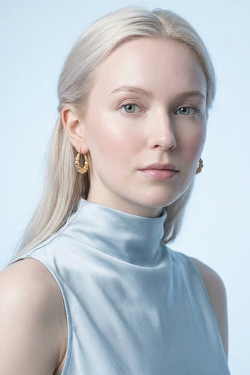 Cute Small Hoops With Bubbles For Women