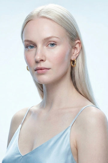 Modern Hoops With Chunky Design For Women 