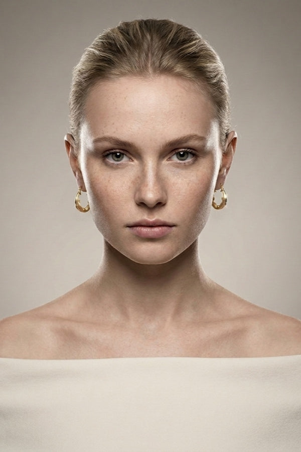 Playful Hoops With Fish For Women
