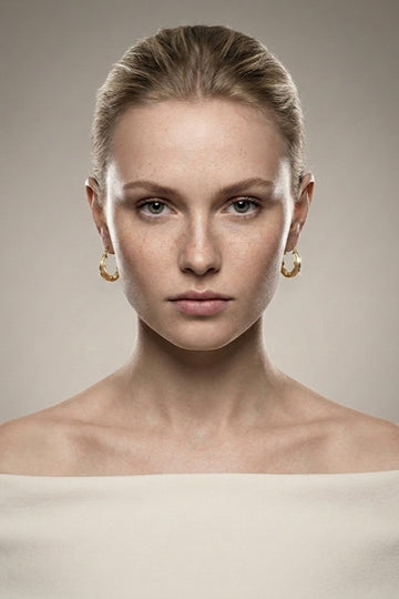 Playful Hoops With Fish For Women
