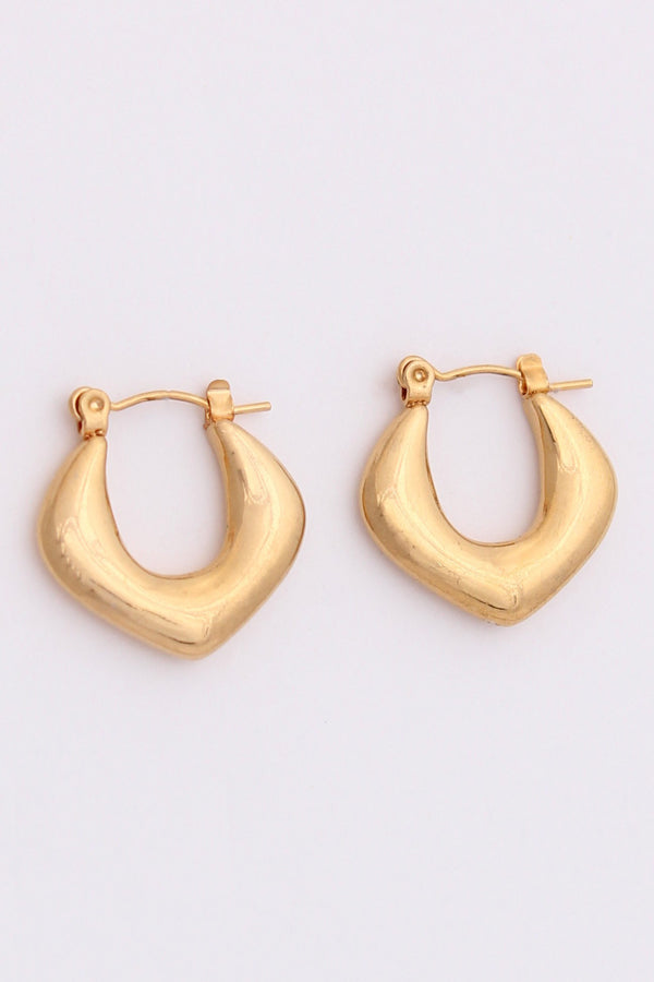 Refined Small Classic Hoops For Women (ESHP012)