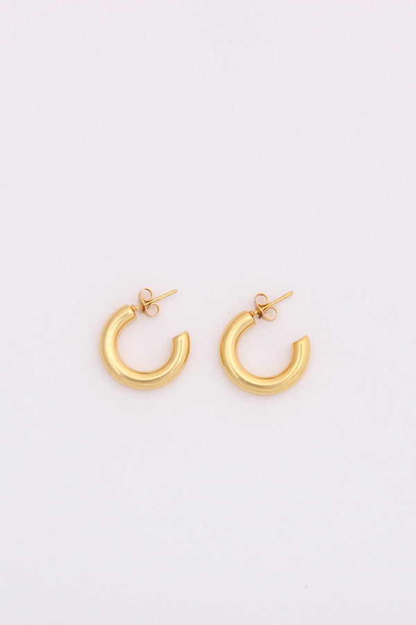 Sleek Classic Half Hoops For Women (ESHP042)