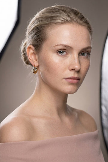 Timeless Classic Golden Hoops For Women